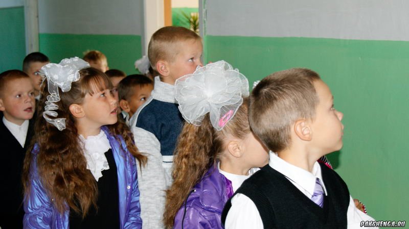 "День знаний" 1 сентября 2012 год. Первый раз в первый класс.